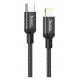 Кабель Lightning Hoco X14 Times Speed Type-C to Lightning 20W 1m Black (6931474752192) Купити в Україні