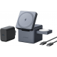 Бездротовий зарядний пристрій Anker MagGo Wireless Charging Station 15W 3-in-1 Cube Black (Y1811G11)