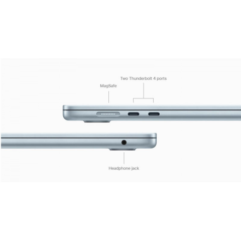 Ноутбук Apple MacBook Air 13 M4 16/1TB Sky Blue (Z1H80016H) Купити в Україні