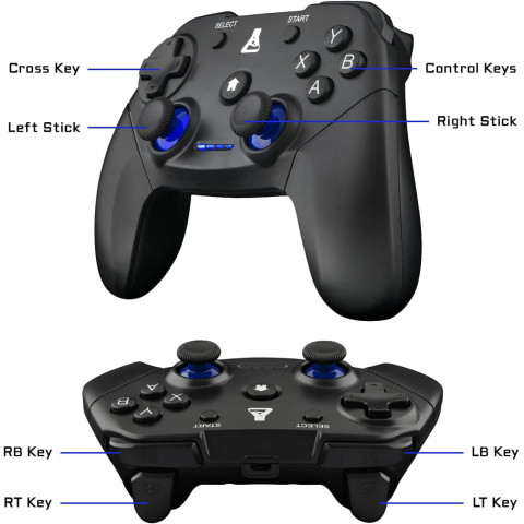 Геймпад бездротовий The G-Lab K-Pad Thorium PC & PS3 Купити в Україні