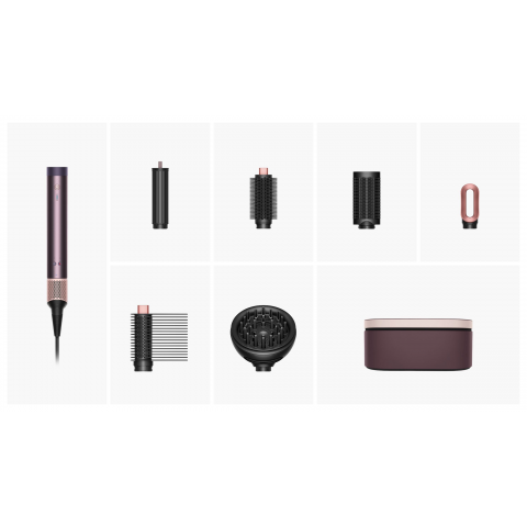 Фен-стайлер Dyson Airwrap Co-anda2x Multi-styler & Dryer Curly+Coily Jasper Plum (598952-01) (Global Version) Купити в Україні