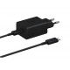 Зарядний пристрій Samsung 45W PD Power Adapter USB Type-C to C Cable Black Купити в Україні