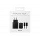 Зарядний пристрій Samsung 45W PD Power Adapter USB Type-C to C Cable Black Купити в Україні