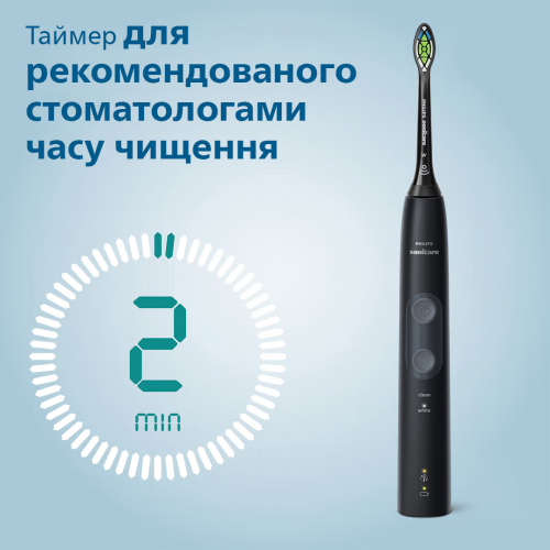 Електрична зубна щітка Philips Sonicare ProtectiveClean 4500 HX6830/53 Купити в Україні