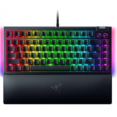 Клавіатура механічна RAZER BlackWidow V4 75%, Black (RZ03-05000100-R3M1) Купити в Україні