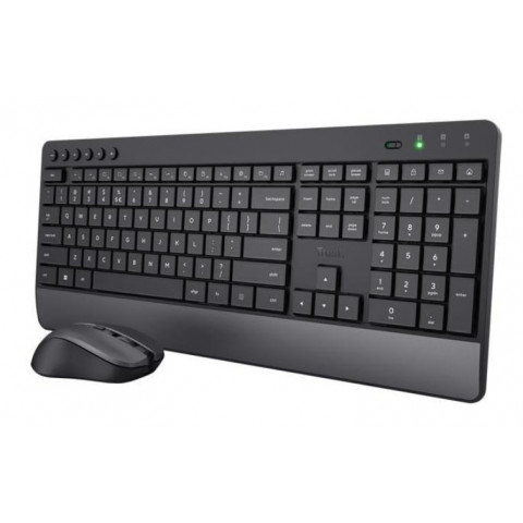 Комплект (клавіатура + миша) Trust Trezo Comfort Wireless Keyboard Mouse Set (24529/30) Купити в Україні
