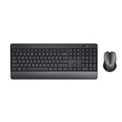 Комплект (клавіатура + миша) Trust Trezo Comfort Wireless Keyboard Mouse Set (24529/30) Купити в Україні