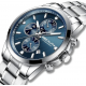 Годинник Megalith 8272 Stainless Steel Blue Купити в Україні