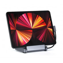 Мультипортовий адаптер Satechi Aluminum Stand & Hub for iPad Pro (ST-TCSHIPM)