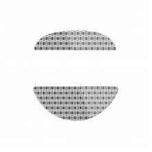 Скляні глайди до HATOR Quasar 2 (ACC098) black/white