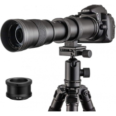 Телеоб'єктив JinTu Super Telephoto Zoom Lens 420-800mm f/8.3-16 сумісний із камерами SLR