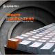 Клавіатура GamePro MK130R Red Swich Hot-Swap RGB Black
