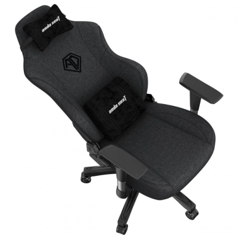 Крісло ігрове Anda Seat Phantom 3 Dark Grey Fabric Size L (AD18Y-06-GB-F) Купити в Україні