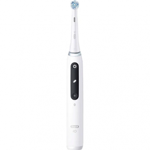 Електрична зубна щітка Oral-B iO Series 5 iOG5.1A6.1DK Quite White Купити в Україні