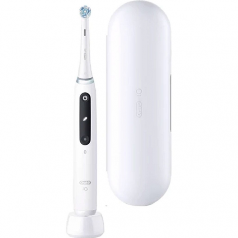 Електрична зубна щітка Oral-B iO Series 5 iOG5.1A6.1DK Quite White Купити в Україні