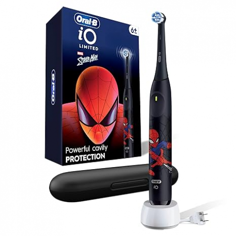 Електрична зубна щітка Oral-B iO Kids Spider-Man Black (iOS2K.1H9.K) Купити в Україні