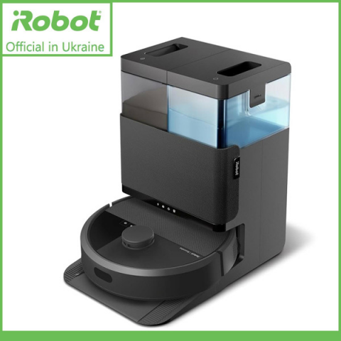 Робот-пилосос з вологим прибиранням iRobot Roomba Combo 405+ AutoWash dock Black (G185040) Купити в Україні