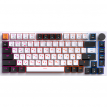 Дротова механічна клавіатура GamePro MK160W (Red) з Hot-Swap RGB White