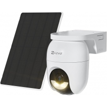 Комплект вулична камера EZVIZ CB8 Lite + Сонячна панель 5 Вт 2K White (CS-SB8c/SP)