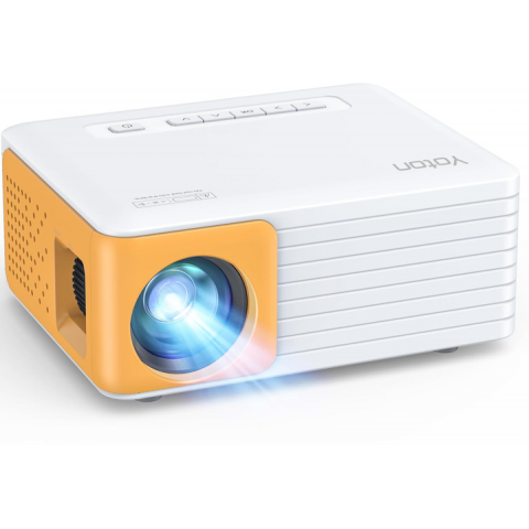 Мультимедійний проектор YOTON Y3 HD LED 5500 Лм HDMI Yellow/White Купити в Україні