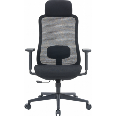 Крісло офісне OfficePro Wave OC670-B-B-B Купити в Україні