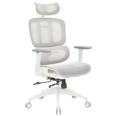 Крісло офісне OfficePro Skyline OC680-W-LG-LG Купити в Україні
