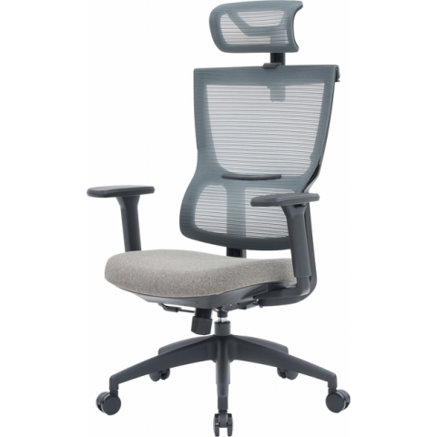 Крісло офісне OfficePro Elegant OC600-B-DG-DG Купити в Україні
