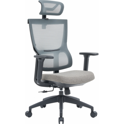 Крісло офісне OfficePro Elegant OC600-B-DG-DG Купити в Україні