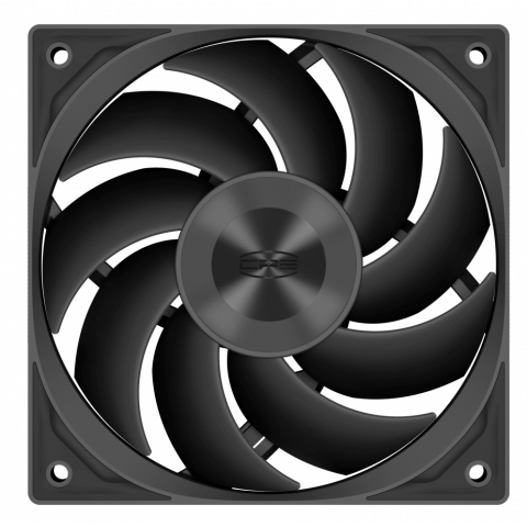 Кулер для корпуса PCCooler F5 R120 Black (F5R120BK) Купити в Україні