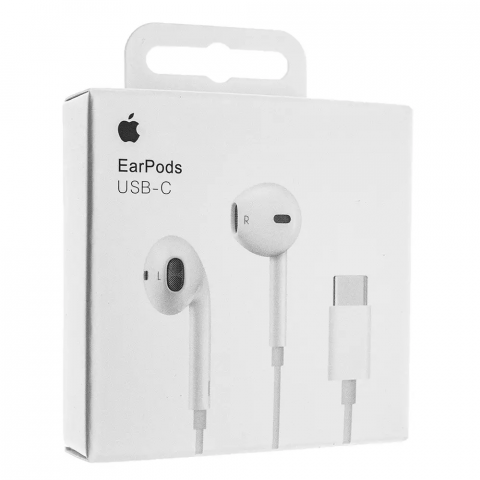 Навушники з мікрофоном Apple EarPods with USB-C White (MYQY3) Купити в Україні