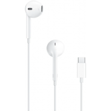 Навушники з мікрофоном Apple EarPods with USB-C White (MYQY3)