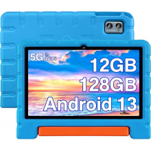 Планшет 10.1" Ziovo Z138 12/128Gb 8 ядер Android 13 6000 mAhЧорний + Чохол Blue