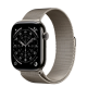 Смарт-годинник Apple Watch Series 11 GPS + Cellular 46mm Natural Tit. Case w. Natural Milanese Loop - M/L (MFD04) Купити в Україні