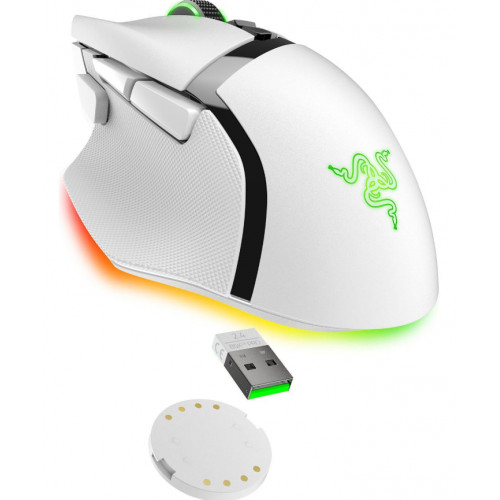 Миша RAZER Basilisk V3 PRO Wireless, 35K, white (RZ01-05240200-R3G1) Купити в Україні