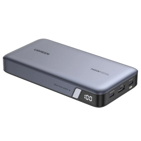 Зовнішній акумулятор (павербанк) UGREEN PB205 25000mAh 145W Grey (90597) Купити в Україні