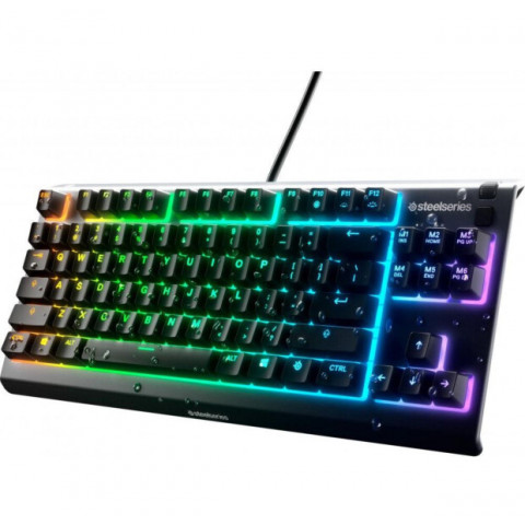 Клавіатура SteelSeries Apex 3 TKL USB ENG/UA/DE (64831) Купити в Україні