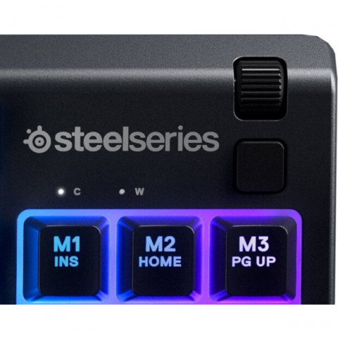 Клавіатура SteelSeries Apex 3 TKL USB ENG/UA/DE (64831) Купити в Україні