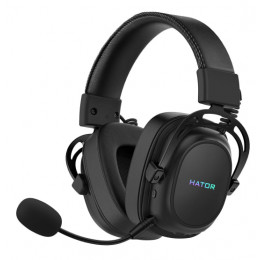 Ігрова гарнітура HATOR Hypergang 2 Wireless Tri-Mode (HTA-950) Black