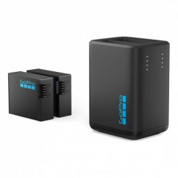Зарядний пристрій для екшн-камер GoPro Dual Battery Charger + 2 Enduro Batteries for HERO13 (AEDBD-201-EU) 
