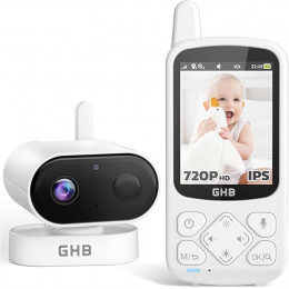 Відеоняня GHB Baby Monitor ABM800-UK with Camera and Night Vision 2.8''