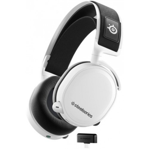 Гарнітура STEELSERIES Arctis 7+ Wireless, white (61461) Купити в Україні