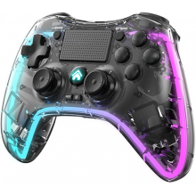 Геймпад PS4 BSP P05 Wireless Controller RGB Clear