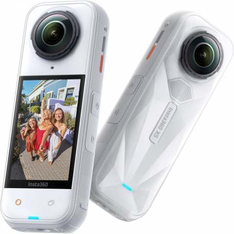 Екшн-камера Insta360 X5 Standard Bundle Satin White Limited Edition (CINSAAHA_X532) Купити в Україні