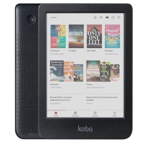 Електронна книга Kobo Clara Colour Black (N367-KU-BK-K-CK) Купити в Україні