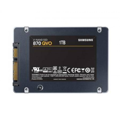 Жорсткий диск SSD: 1TB Samsung 870 QVO 2.5" SATA III (MZ-77Q1T0BW) Купити в Україні