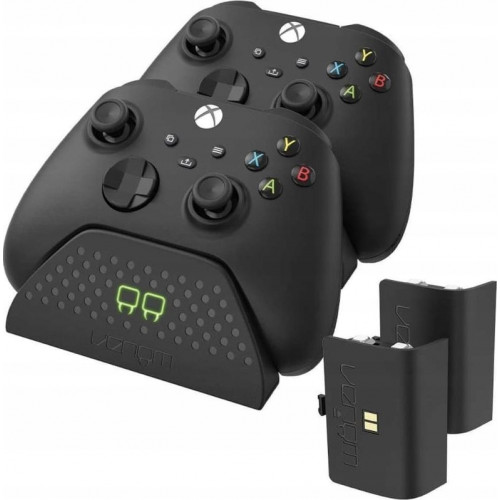 Зарядна станція Venom VS2881 Twin Docking station with 2 x Batteries для Xbox One/X/S Купити в Україні