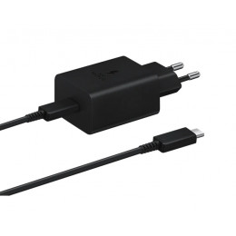 Зарядний пристрій Samsung 45W PD Power Adapter USB Type-C to C Cable Black