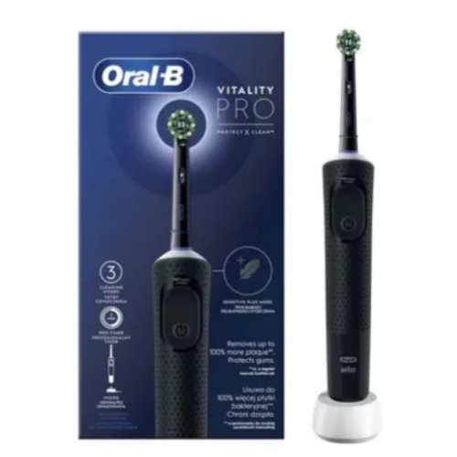 Зубна щітка Braun Oral-B Vitality Pro Protect X Clean Black (D103.413.3) Купити в Україні