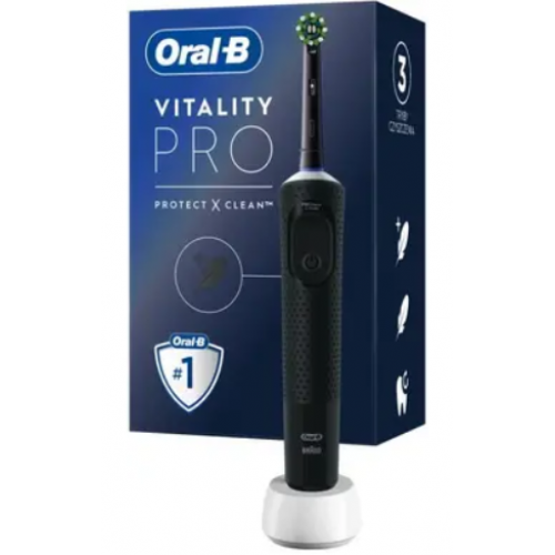 Зубна щітка Braun Oral-B Vitality Pro Protect X Clean Black (D103.413.3) Купити в Україні