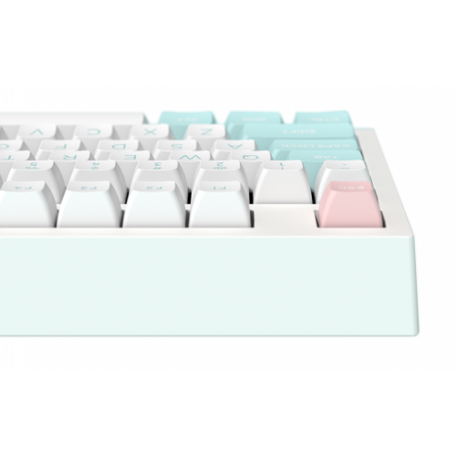 Клавіатура FL ESPORTS FL750 SAM Marshmallow Kailh MX Cool Mint Three-Mode (FL750SAM-4599)